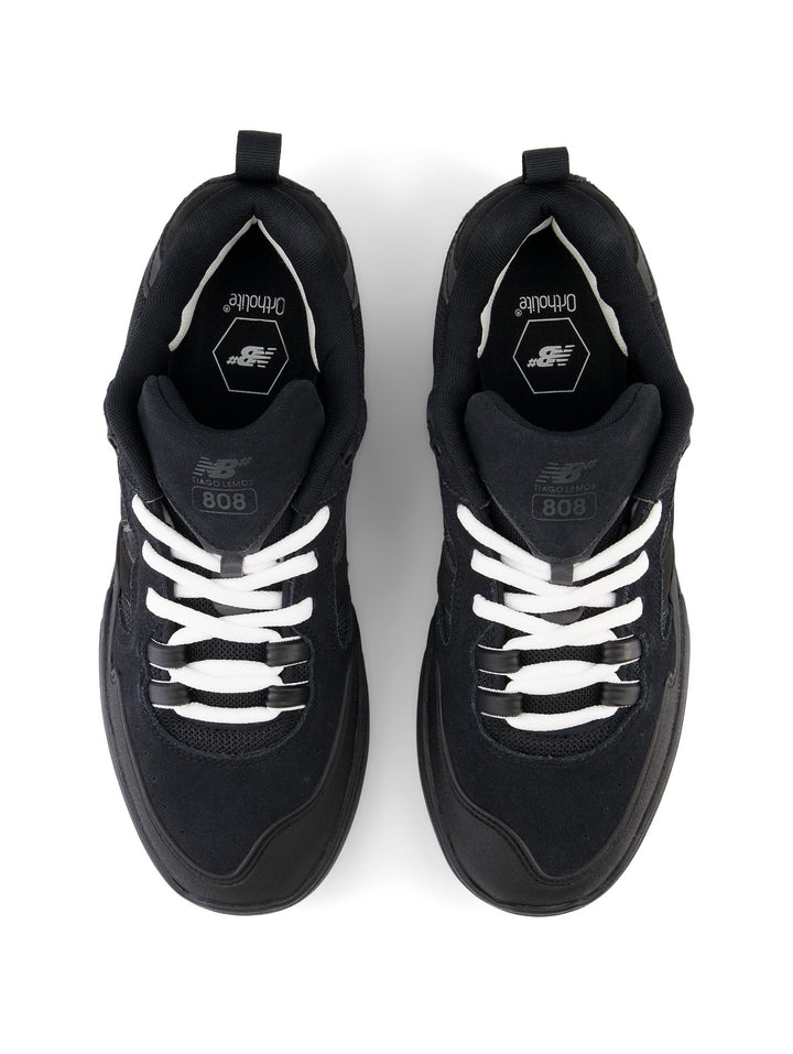 New Balance Numeric Tiago Lemos 808 - Black / Black / Gum