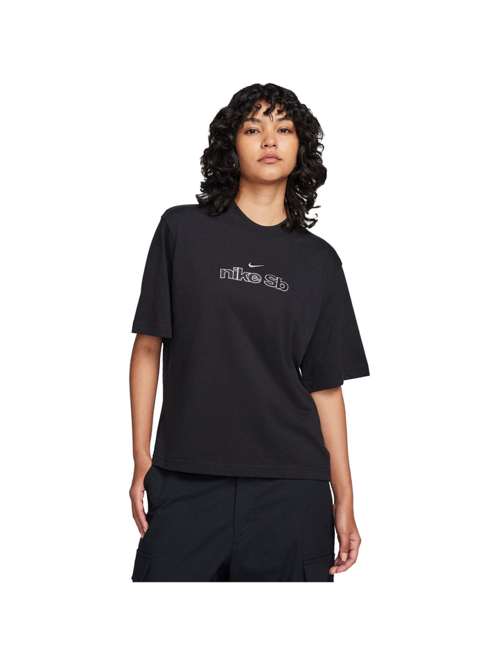 Nike SB Boxy Logo Tee - Black