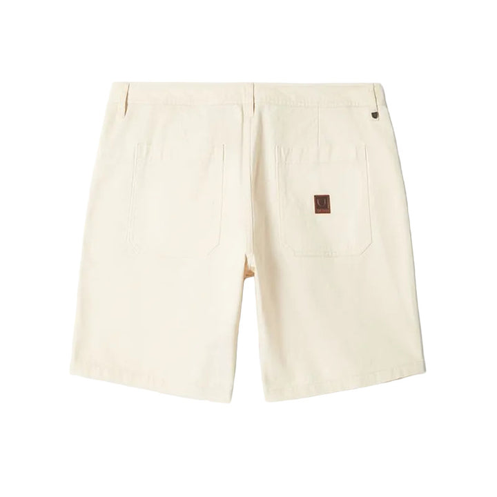 Brixton Surplus Vintage Wash Herringbone Short - Whitecap