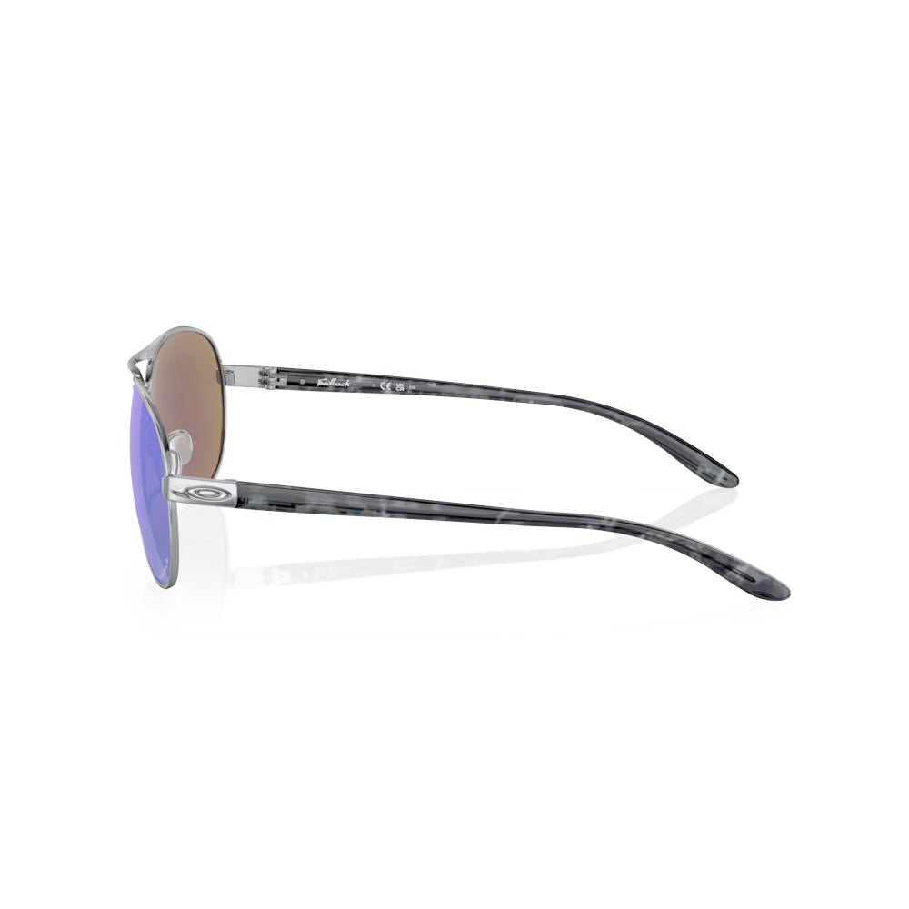 Oakley Feedback - Polished Chrome w/prizm Sapphire