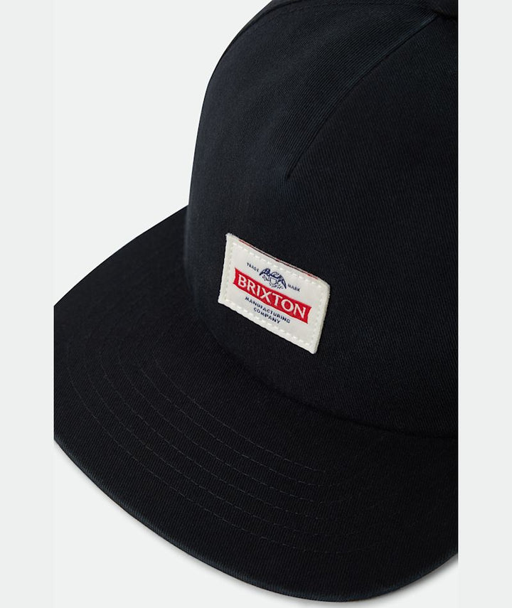Brixton Trademark Snapback - Black