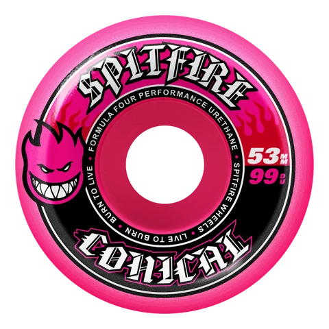 Spitfire F499 Conical Pink - 53mm