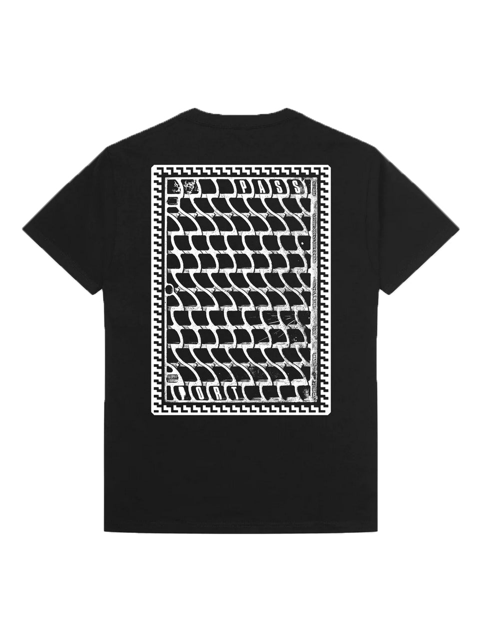 Pass-Port Drain Tee - Black