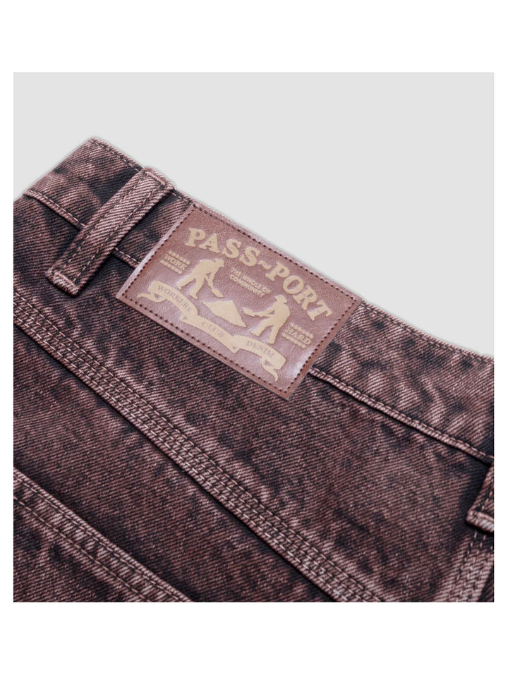 Pass-Port Workers Club Jean - Overdye Wine
