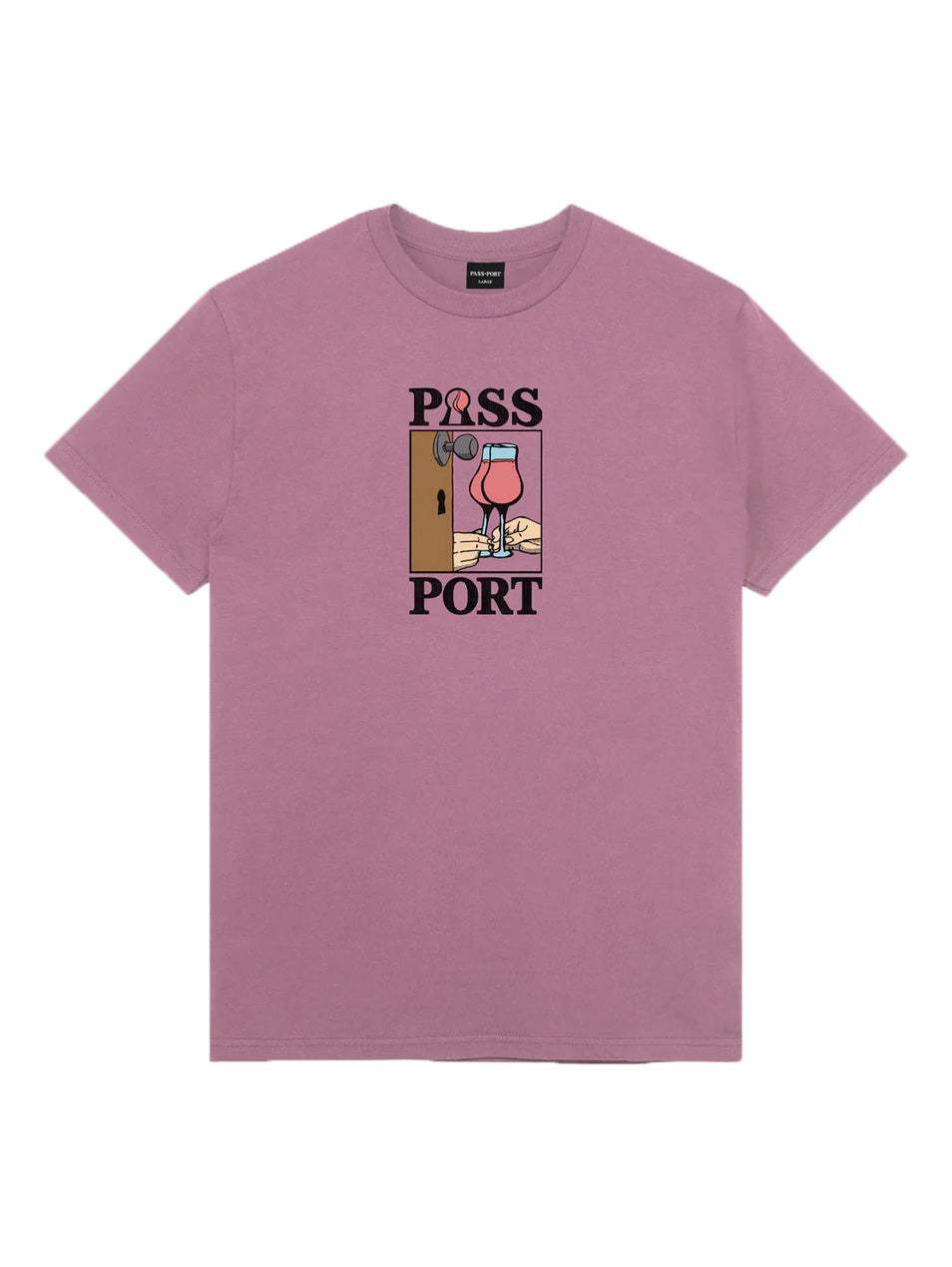 Pass-Port What U Think You Saw Tee - Washed Berry