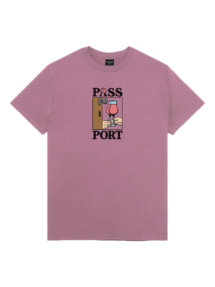 Pass-Port What U Think You Saw Tee - Washed Berry