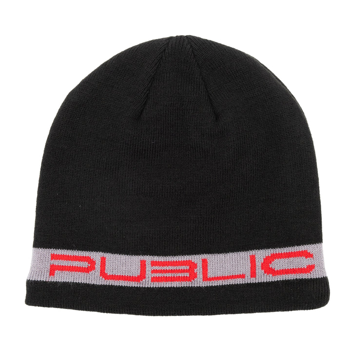 2027 Public Stretch Logo Skully - Black / Red