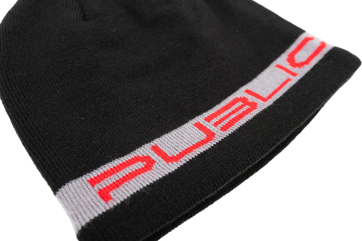2027 Public Stretch Logo Skully - Black / Red