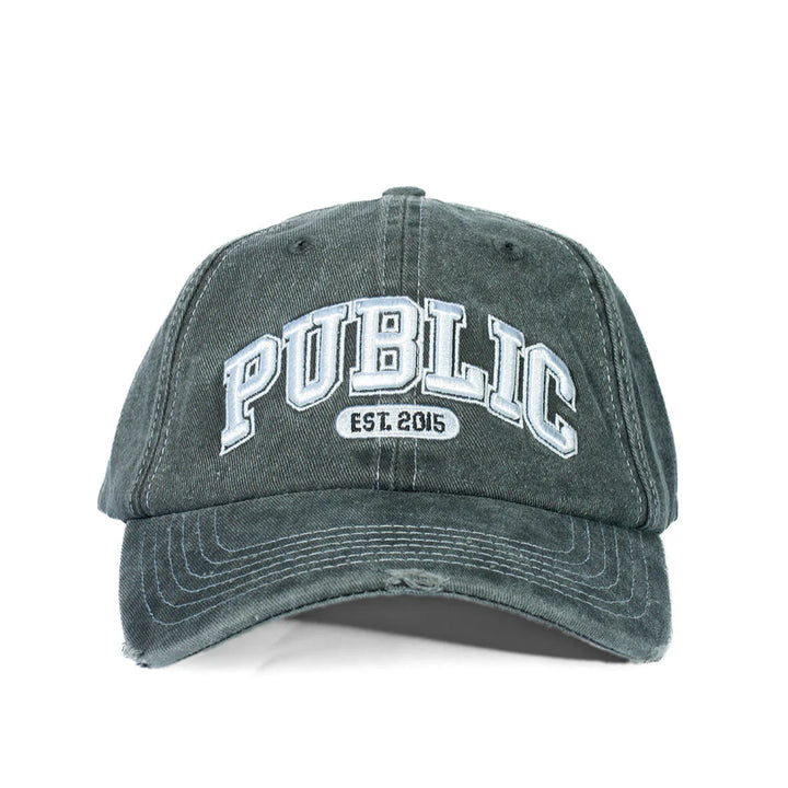 Public Collegiate Cap - Grey