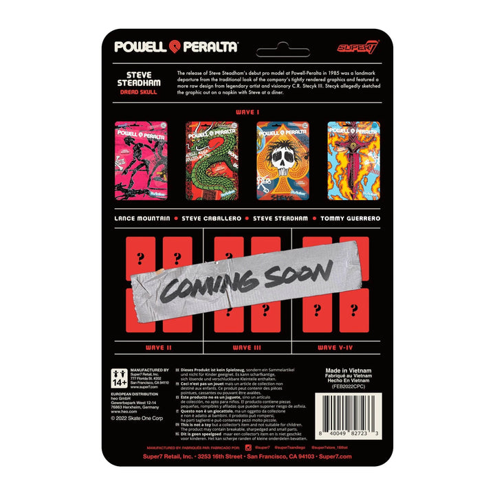 Powell-Peralta ReAction Figures Wave 1 - Steve Steadham