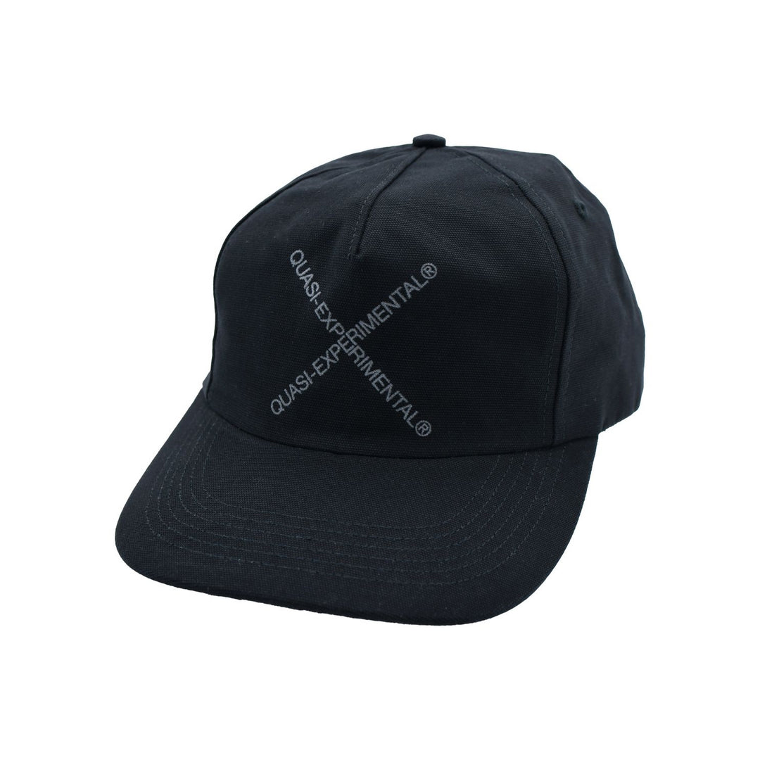 Quasi Exp 5 Panel Hat - Black