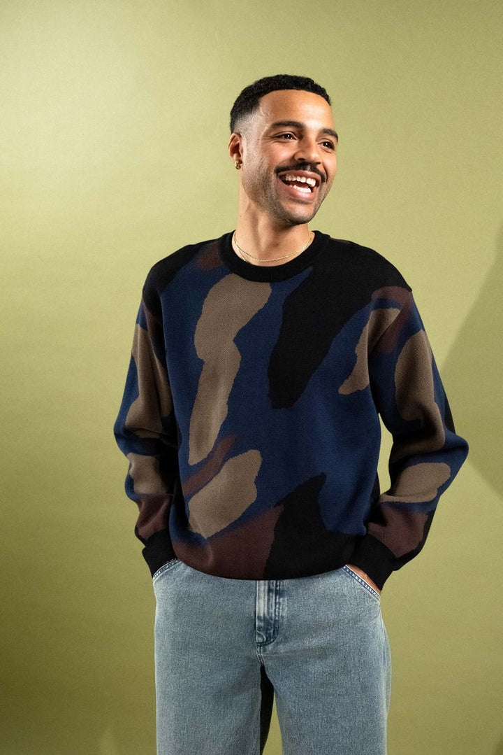 Quasi Raymond Sweater - Navy