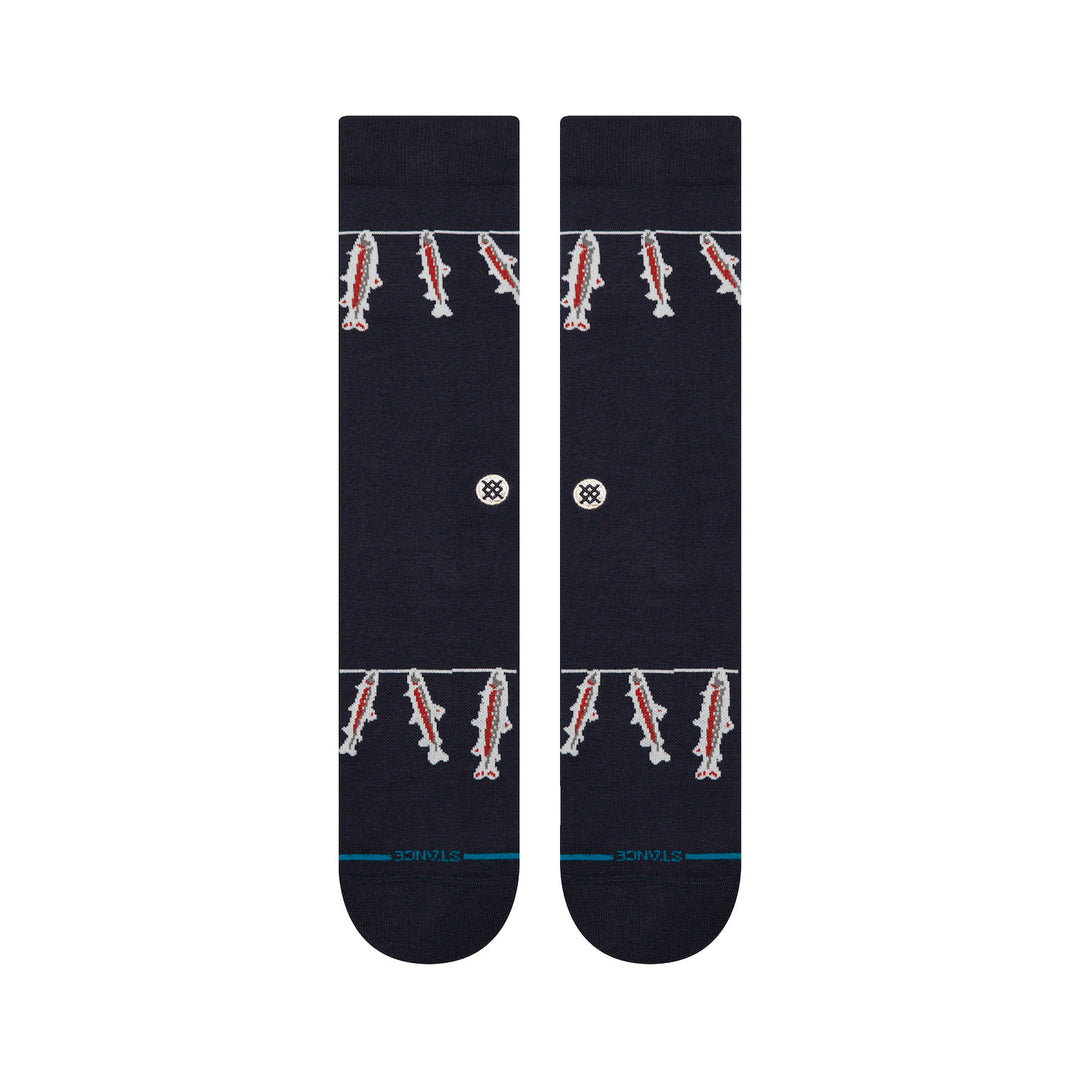 Stance Gone Fishin Crew - Navy