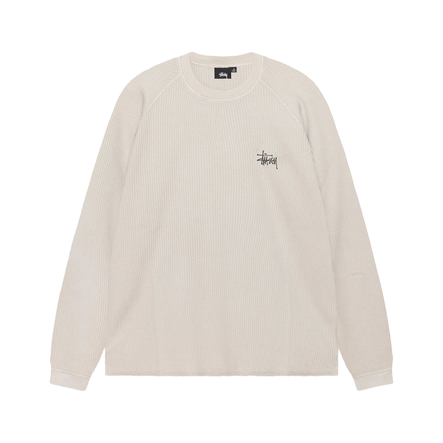 Stussy Raglan Thermal Basic Stock - Bone – Civil