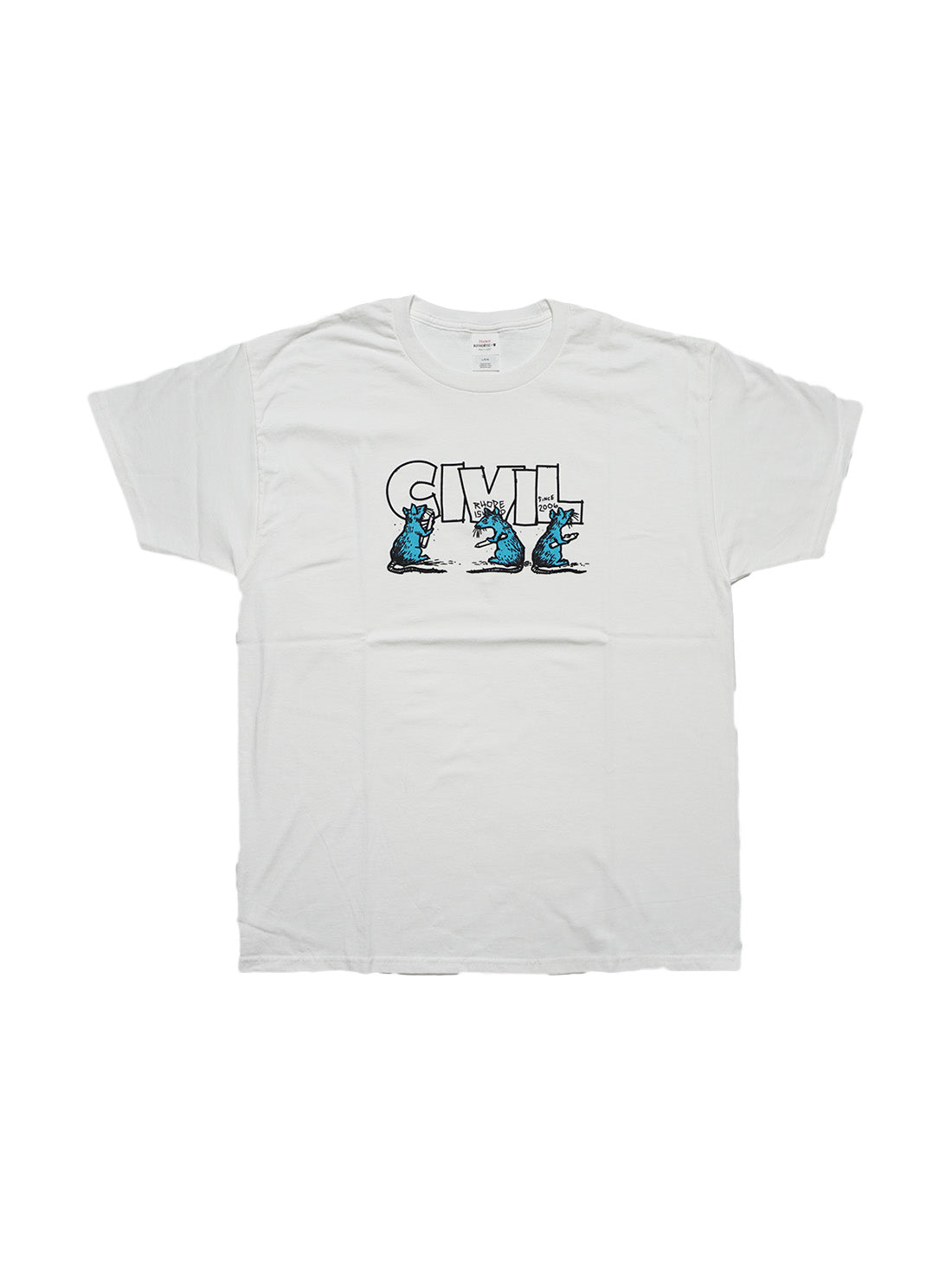 Civil SSD Rat Tee - White