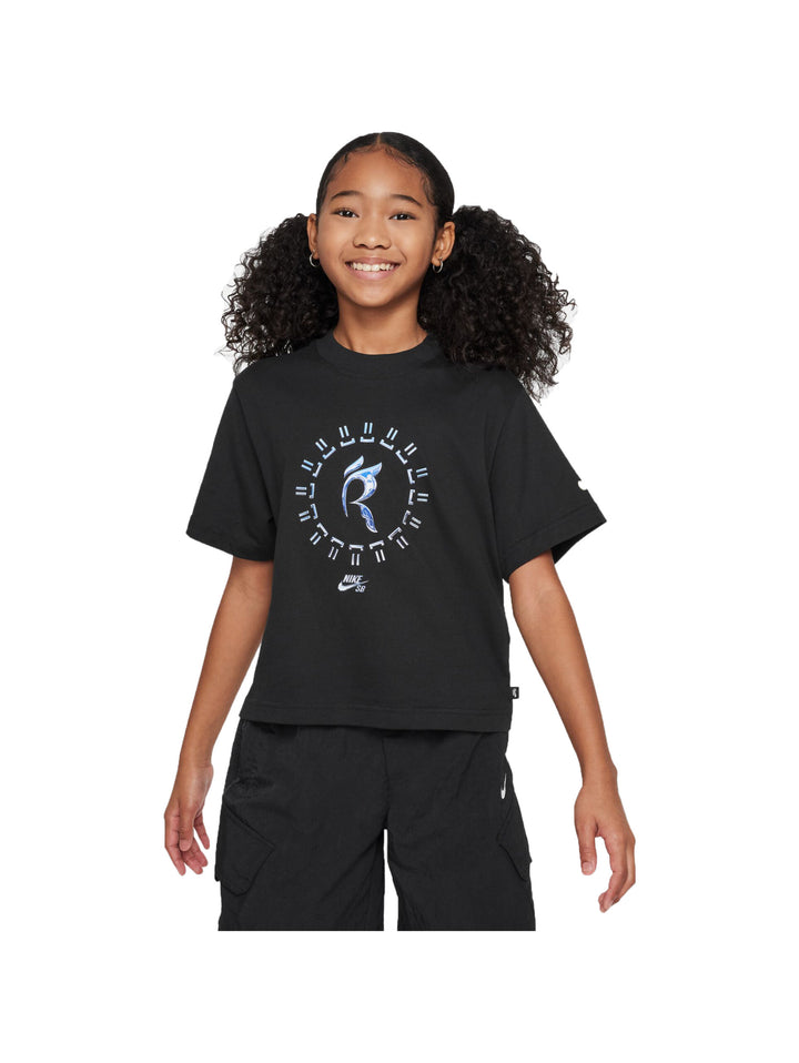 Nike SB Dri Fit Rayssa Kids Tee - Black
