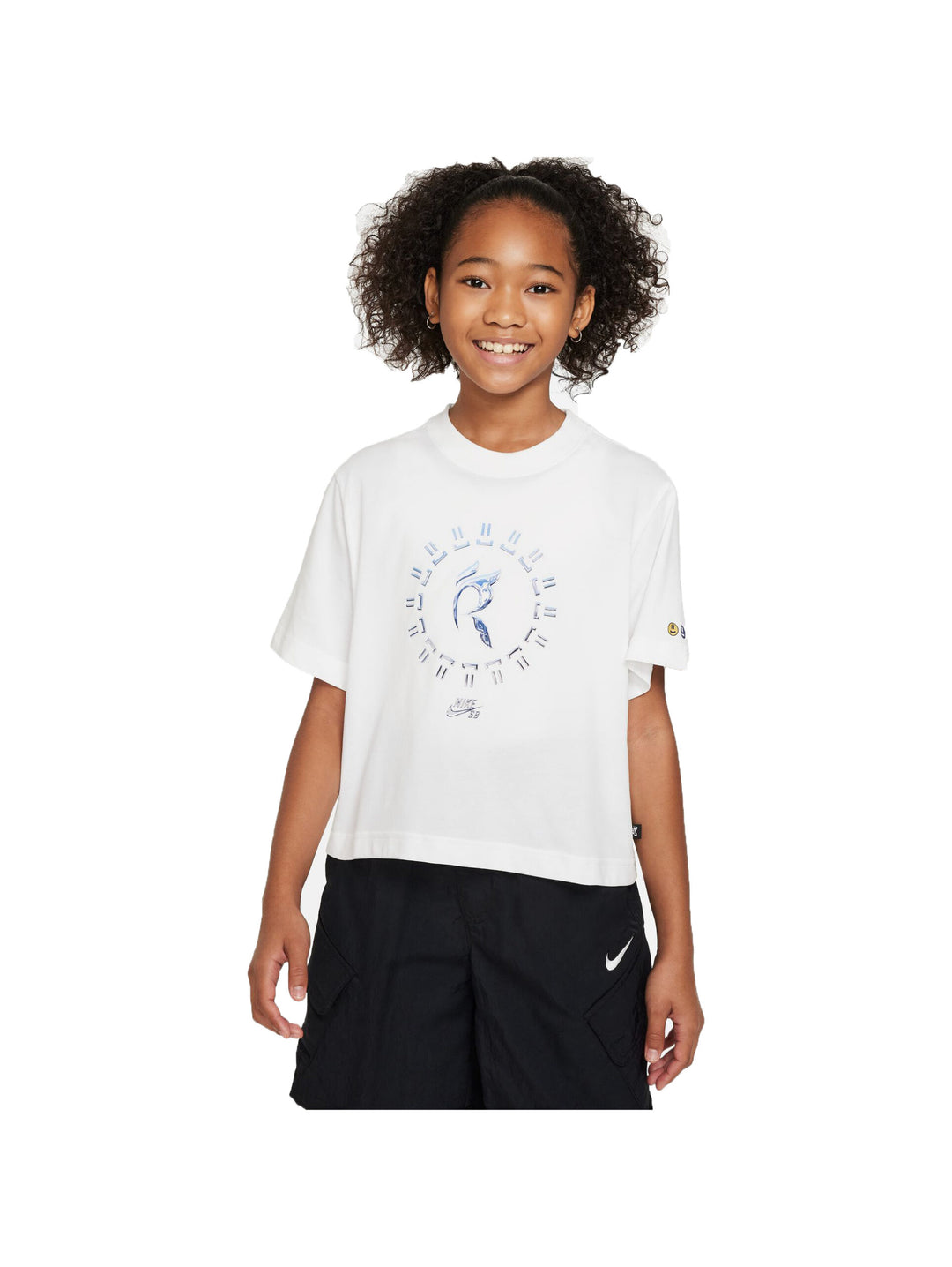 Nike SB Dri Fit Rayssa Kids Tee - White