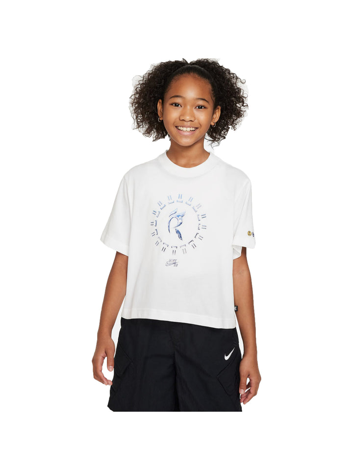 Nike SB Dri Fit Rayssa Kids Tee - White