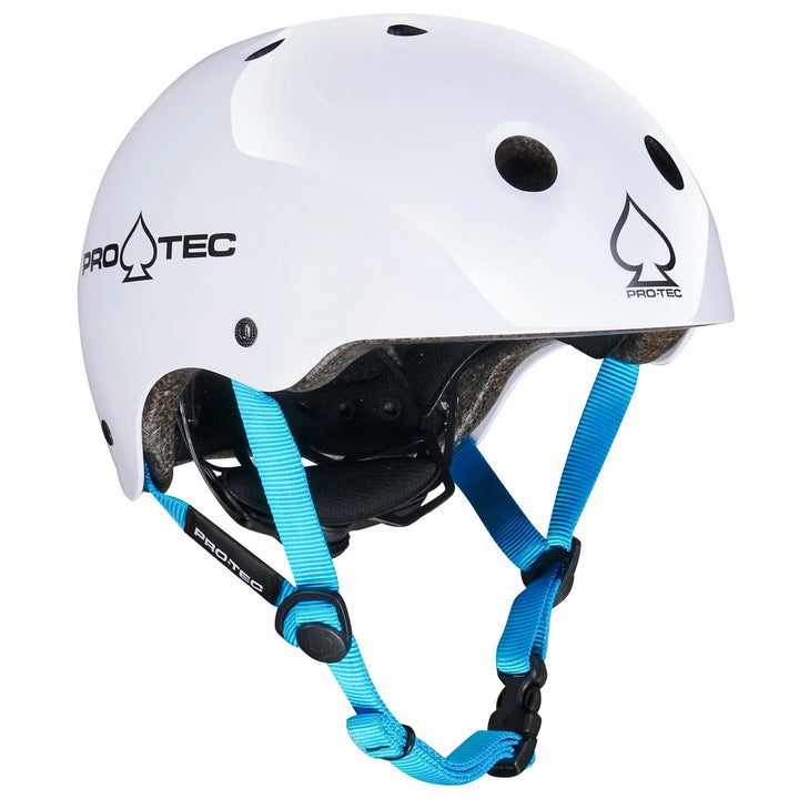 Pro Tec Jr. Classic Fit Certified Helmet - Gloss White