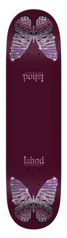 Real Ishod Mariposa Chrome Redux TT Deck - 8.0