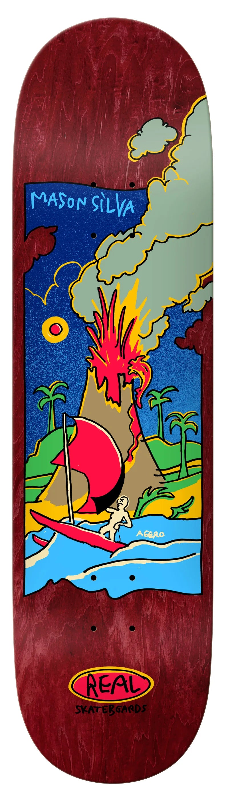 Real Mason Volcano DBX Deck - 8.25