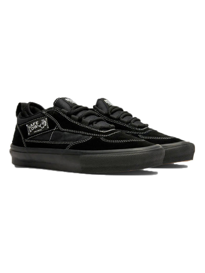靴 VANS SKATE SAFE LOW BLACK/BLACK 26.0 Vans Skate Safe Low Shoes - Black/Black – CCS