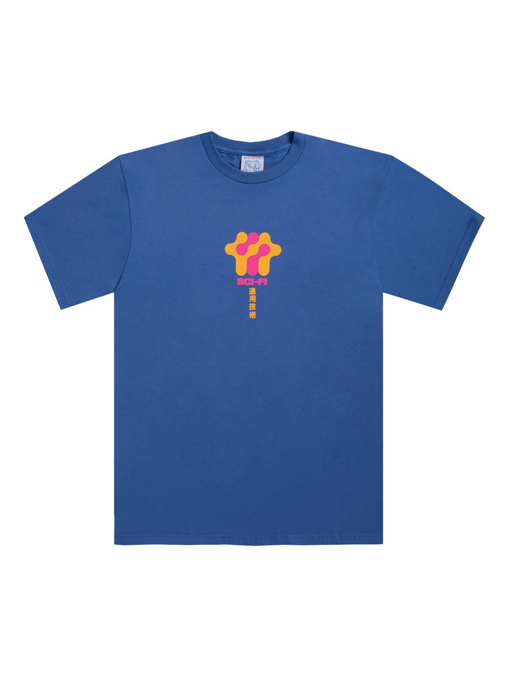 Sci-Fi Business Model Tee - Flo Blue