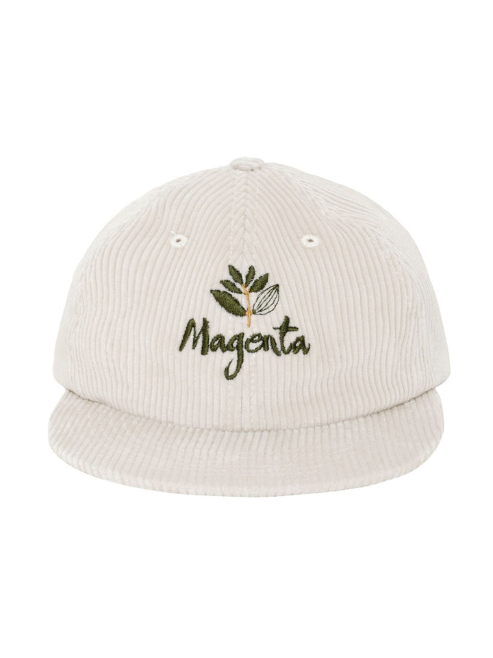 Magenta Script Cord Hat