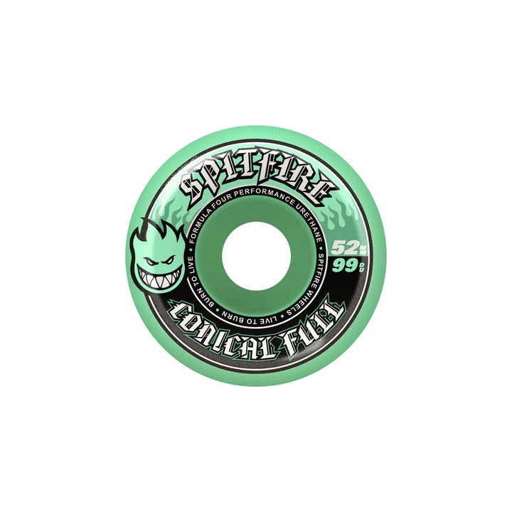 Spitfire F499 Con Full Teal - 52mm