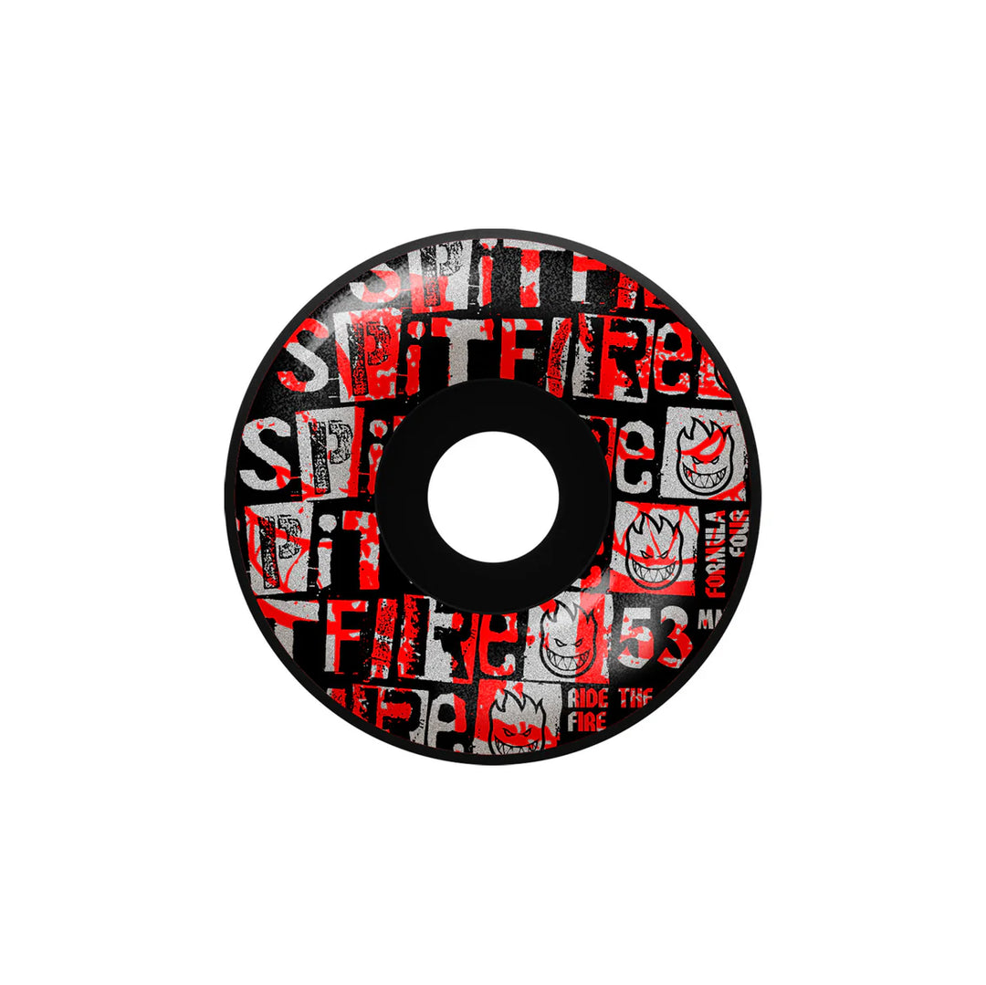 Spitfire F499 Ransom Radial Black - 53mm