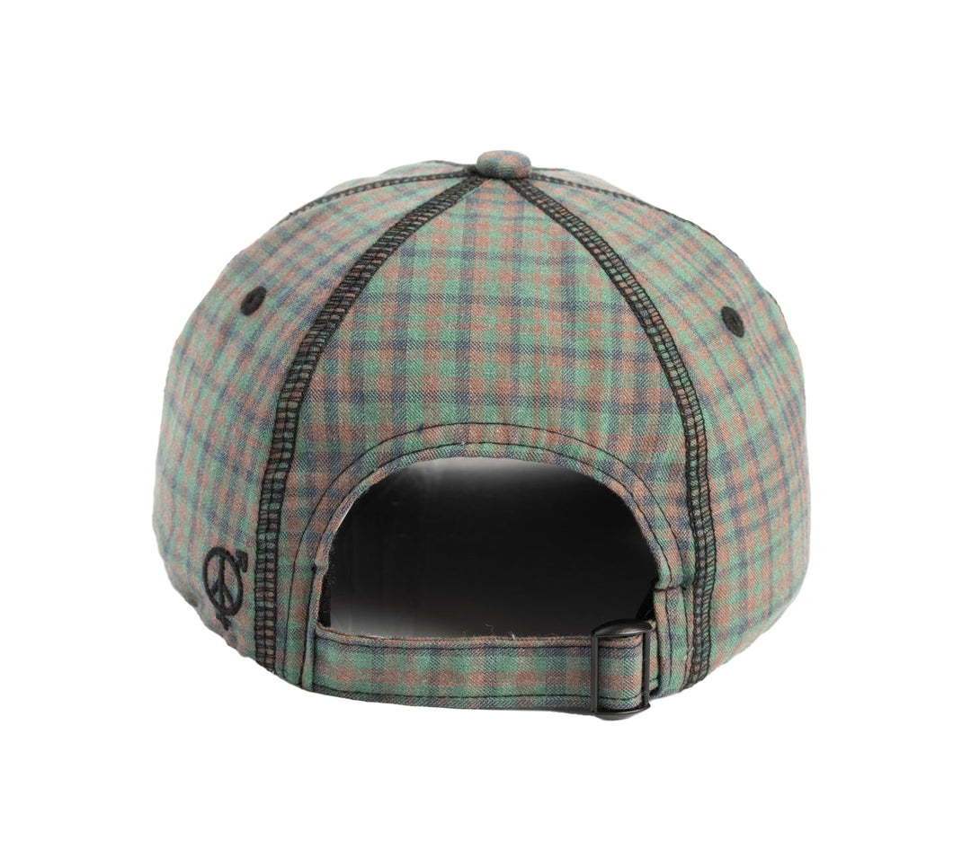 Sexhippies Twisted 6 Panel Hat - Forest / Brown