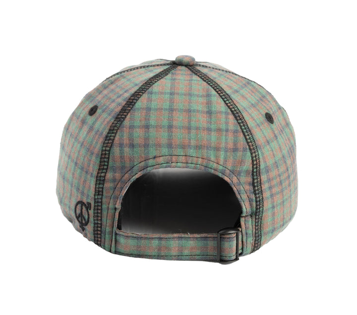 Sexhippies Twisted 6 Panel Hat - Forest / Brown