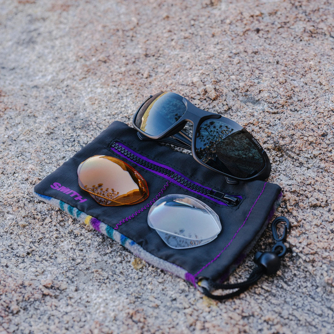 Smith Sliders - Matte Black / Chromapop Black