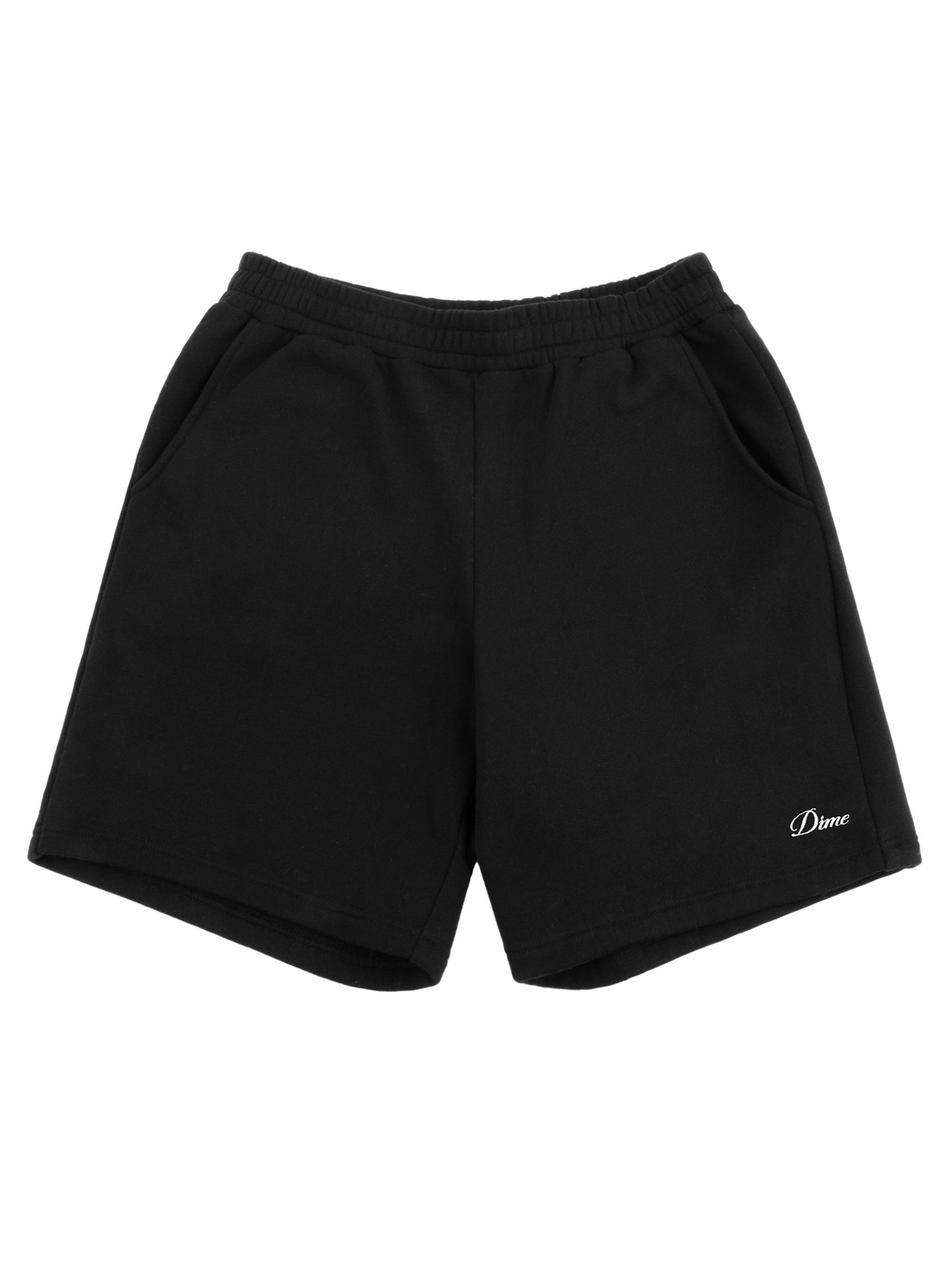 Dime Cursive Small Logo Sweatshorts - Black
