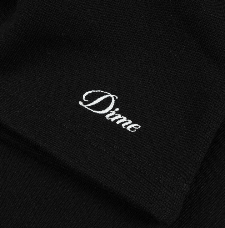 Dime Cursive Small Logo Sweatshorts - Black