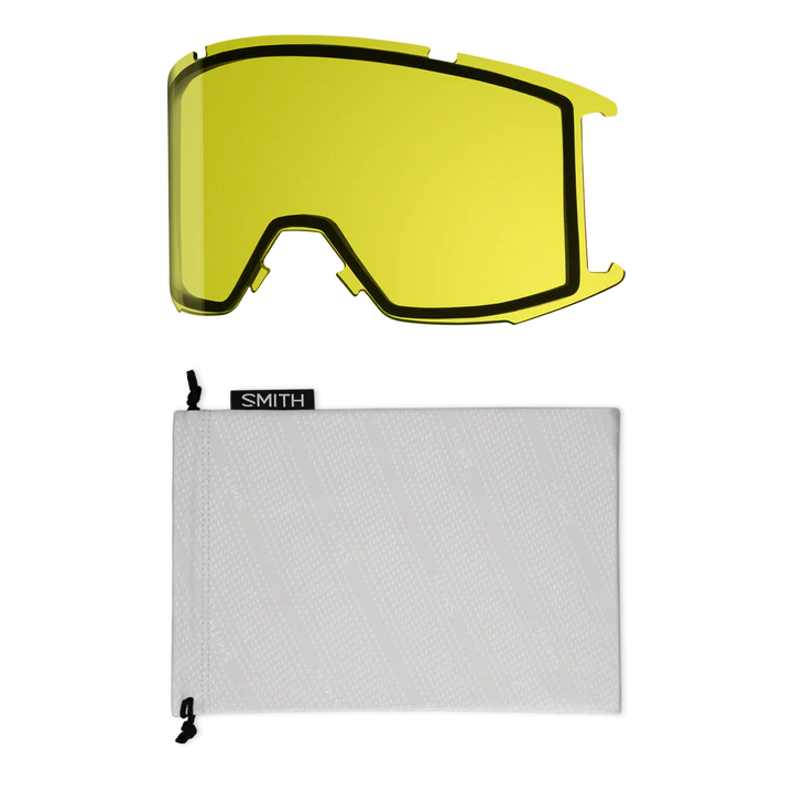 2026 Smith Squad Goggles - Black / Everyday Blue Mirror / Yellow Lens