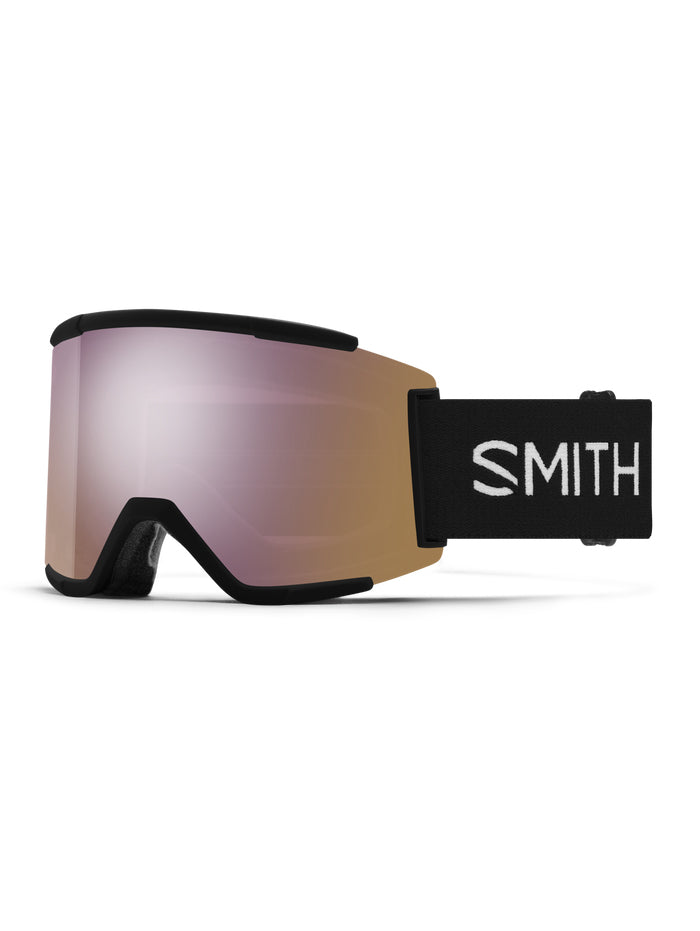 2026 Smith Squad XL Goggles - Black / Rose Gold Mirror