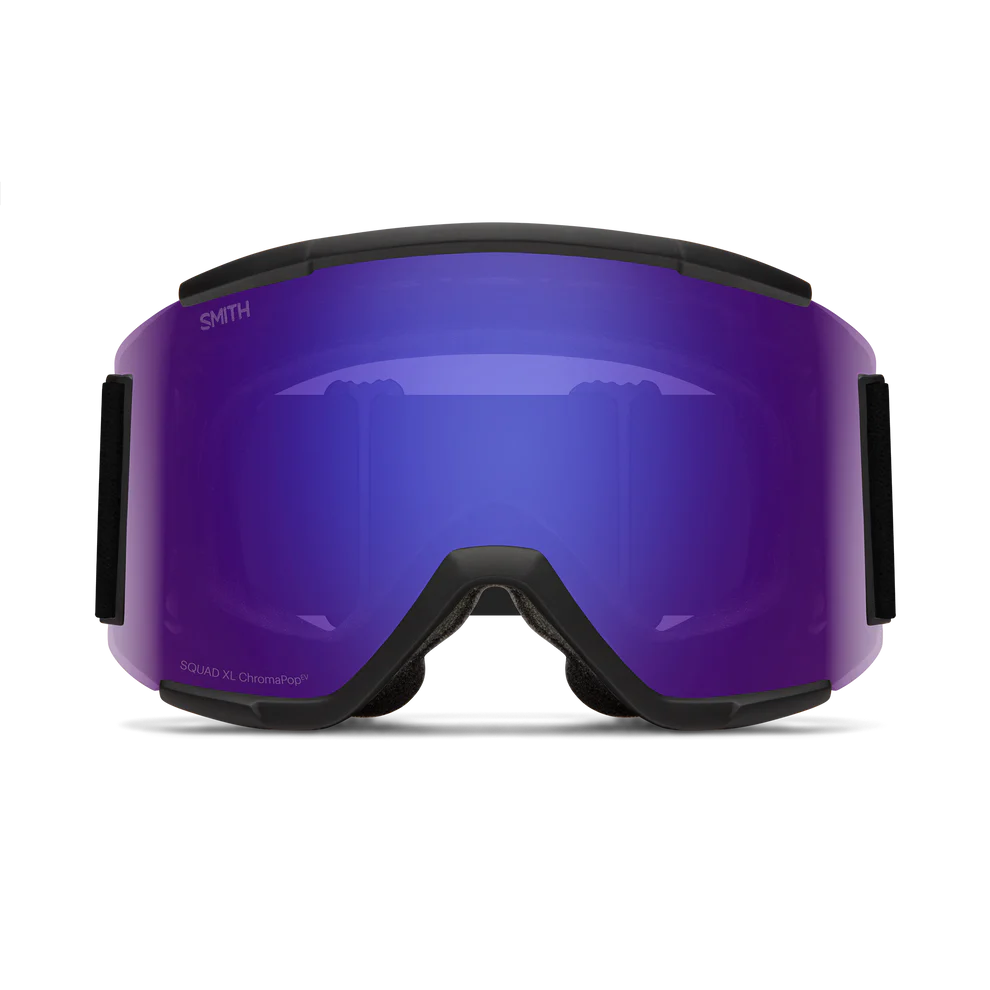 2026 Smith Squad XL Goggles - Black / Everyday Violet Mirror / Storm Amber
