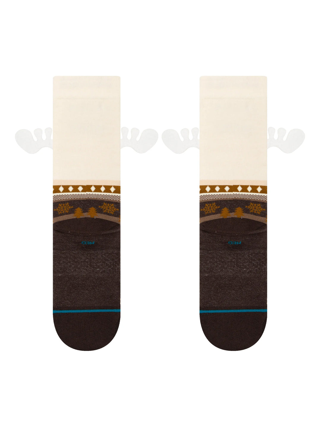 Stance Have Some Eggnog Crew - Dark Brown