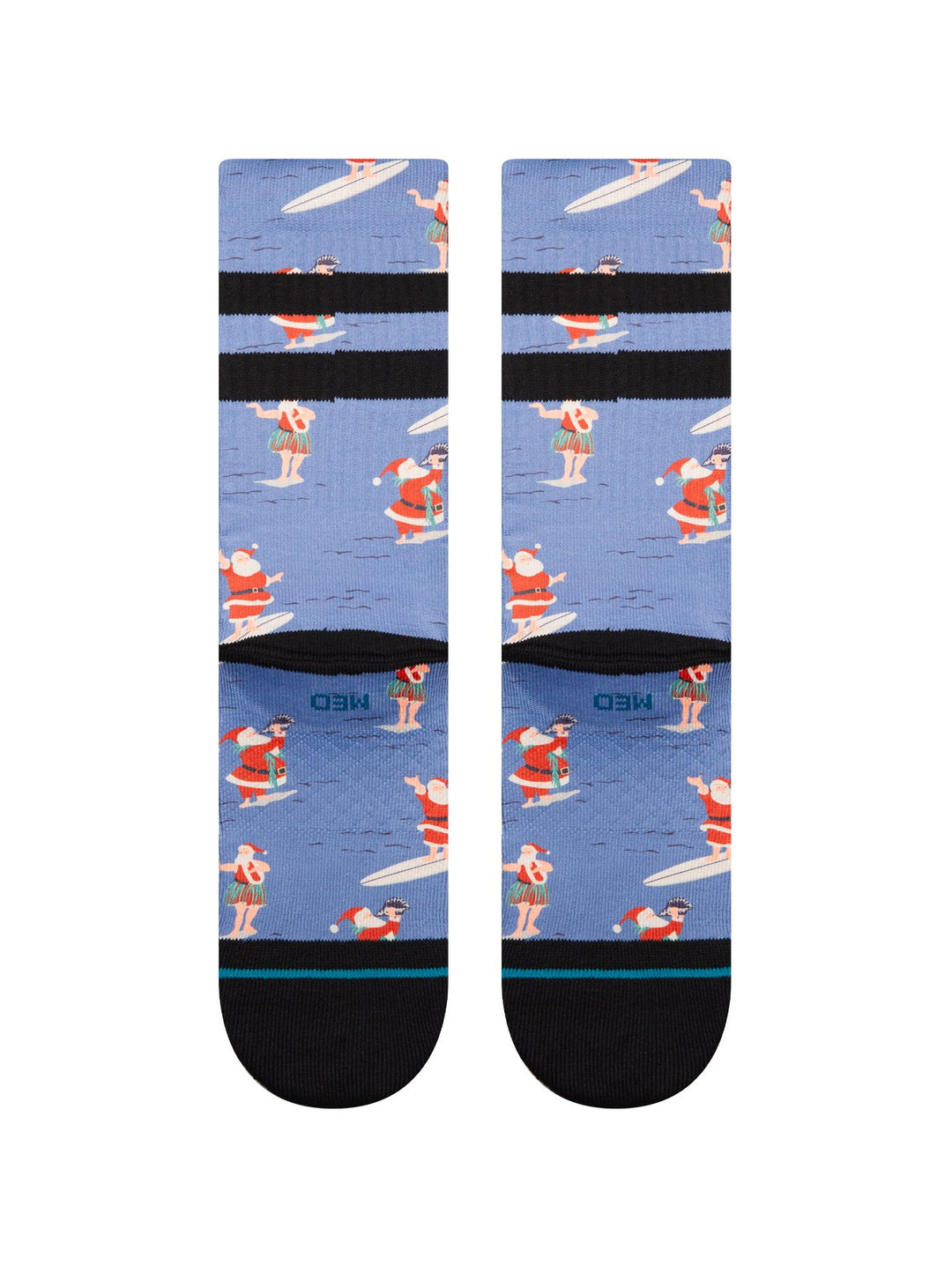 Stance Surfing Santa Crew - Blue