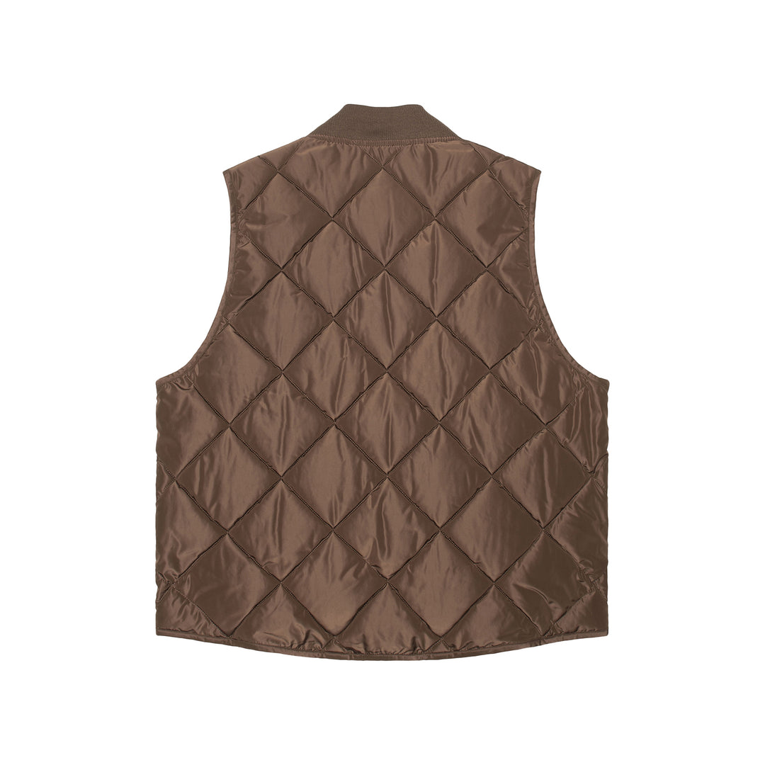 Stussy Insulated Vest - Brown