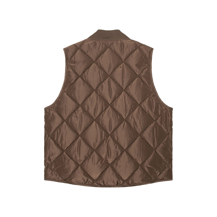 Stussy Insulated Vest - Brown