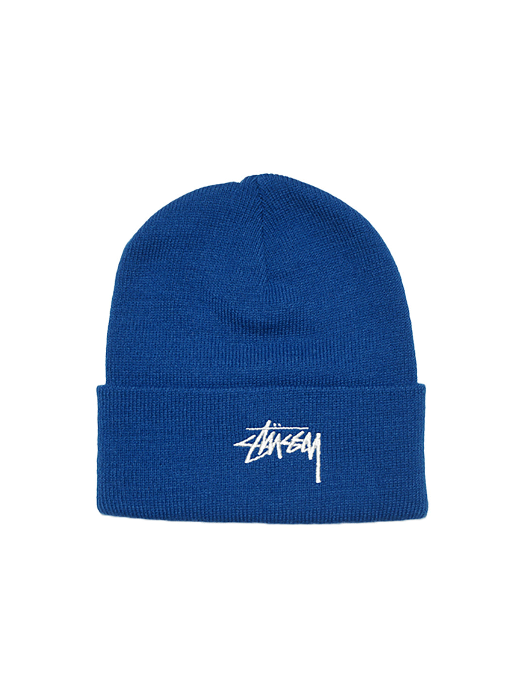 Stussy Stock Cuff Beanie - Deep Blue