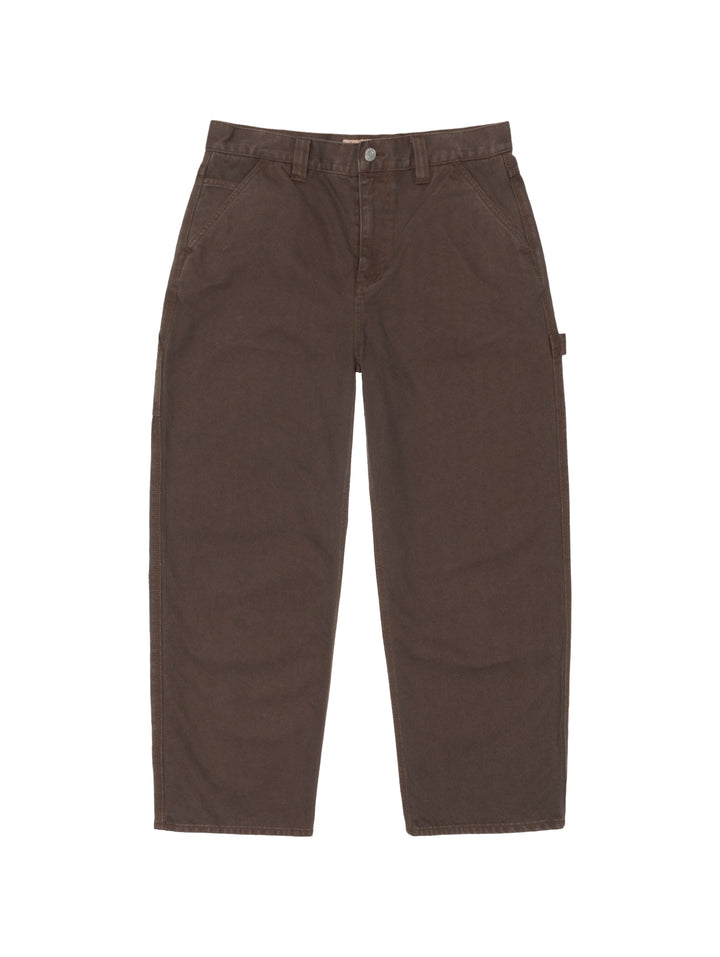 Stussy Carpenter Pant Canvas - Brown