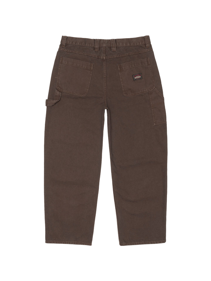 Stussy Carpenter Pant Canvas - Brown