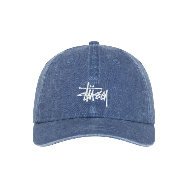 Stussy Basic Washed Low Pro Cap - Faded Navy
