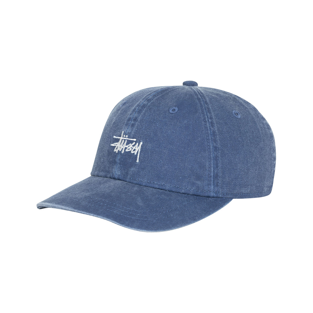 Stussy Basic Washed Low Pro Cap - Faded Navy