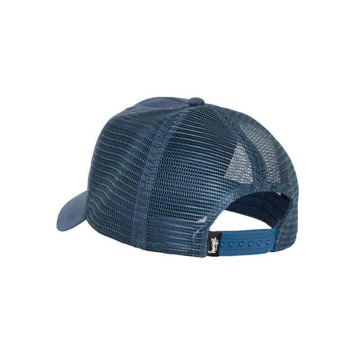 Stussy Trucker Cursive Stitch - Navy
