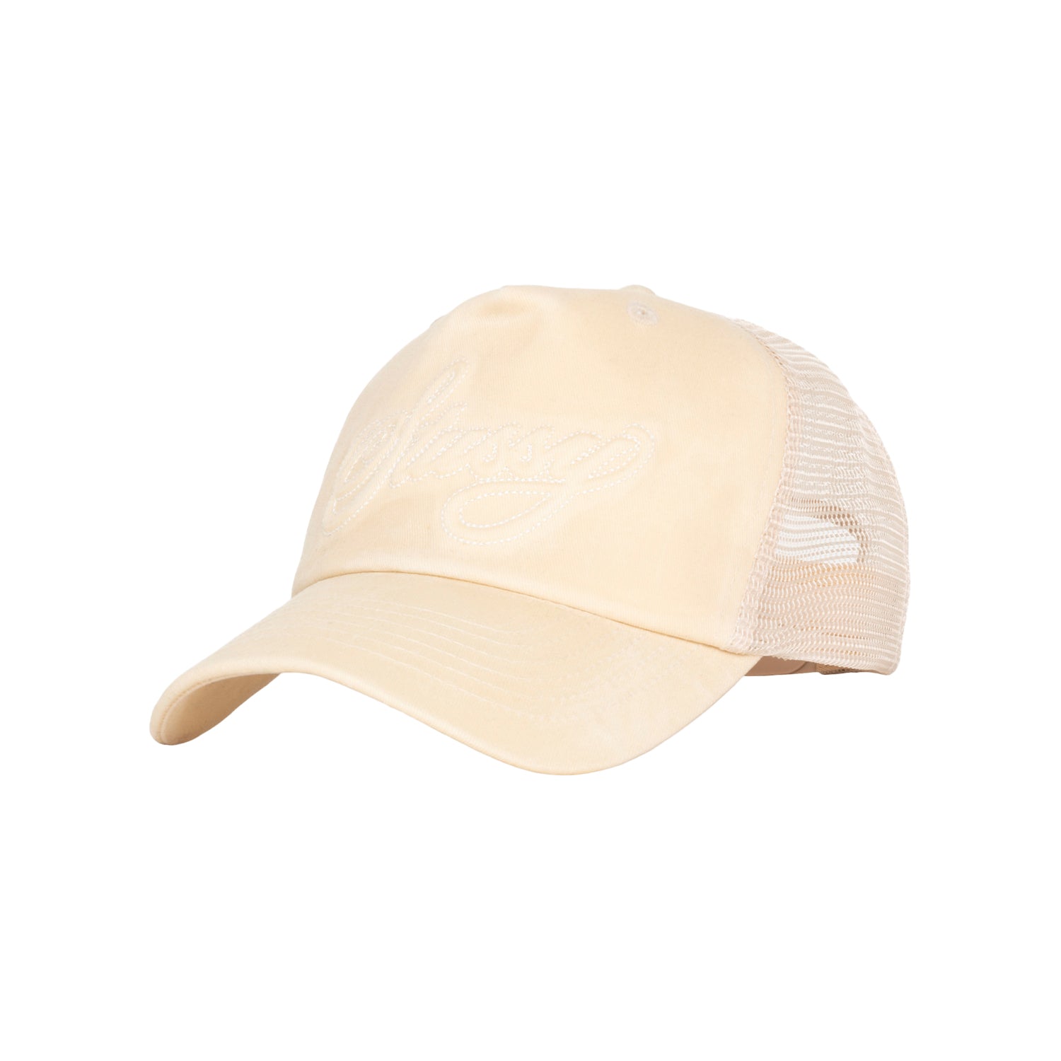 Stussy Trucker Cursive Stitch - Sand – Civil