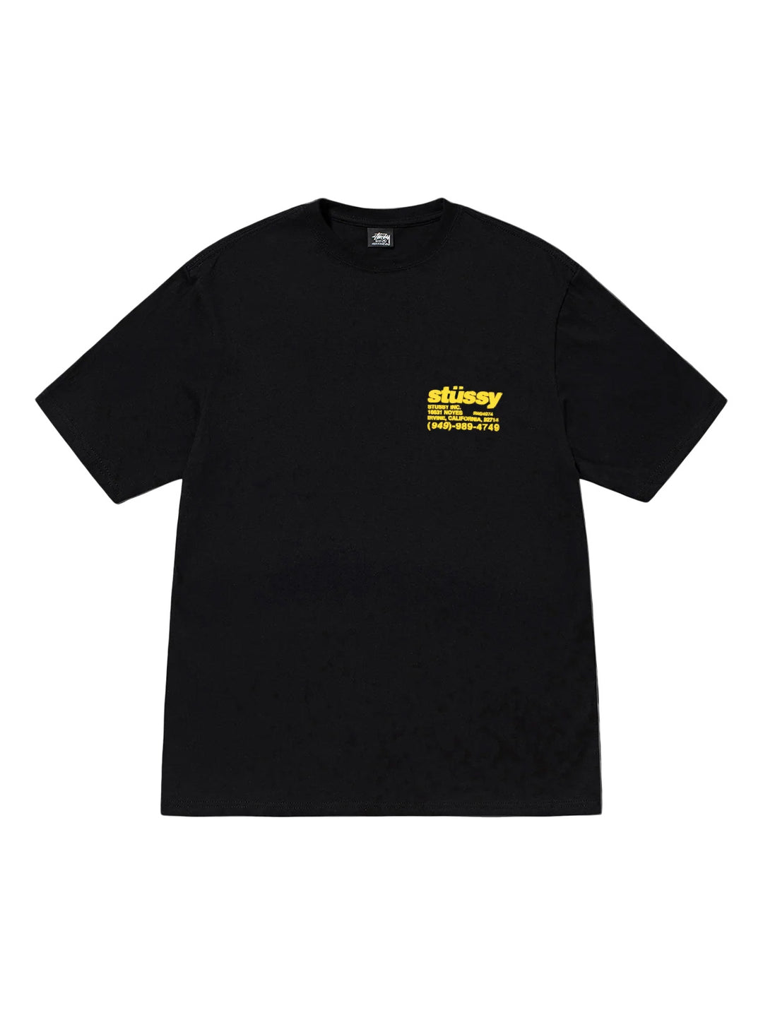 Stussy DNA Pigment Dyed Tee - Black